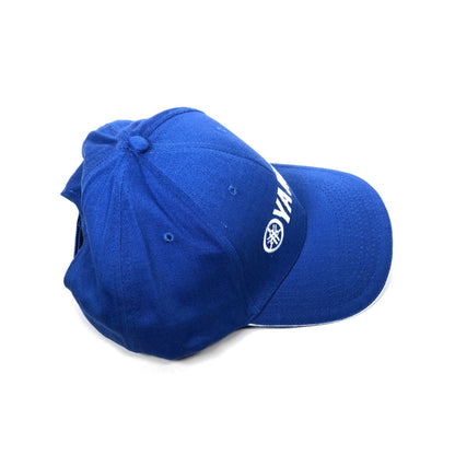 New Authentic Yamaha Hat Royal Blue Cloth/White Logo