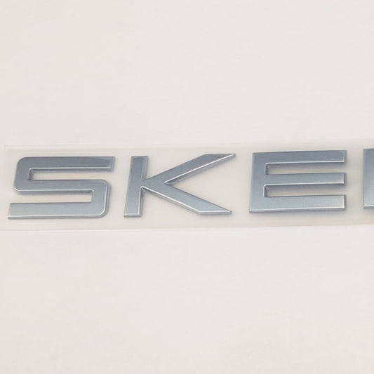 New Authentic Chrome Skeeter Emblem 32" x  2.6822"  -91171476