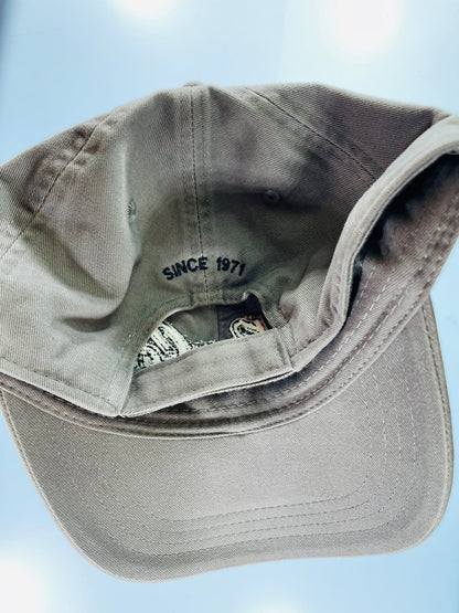 Bass Cat Cloth Hat Gray