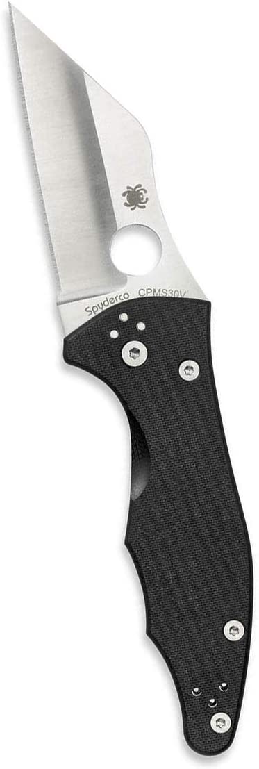 Spyderco Yojimbo 2 Black/Plain Edge G-10