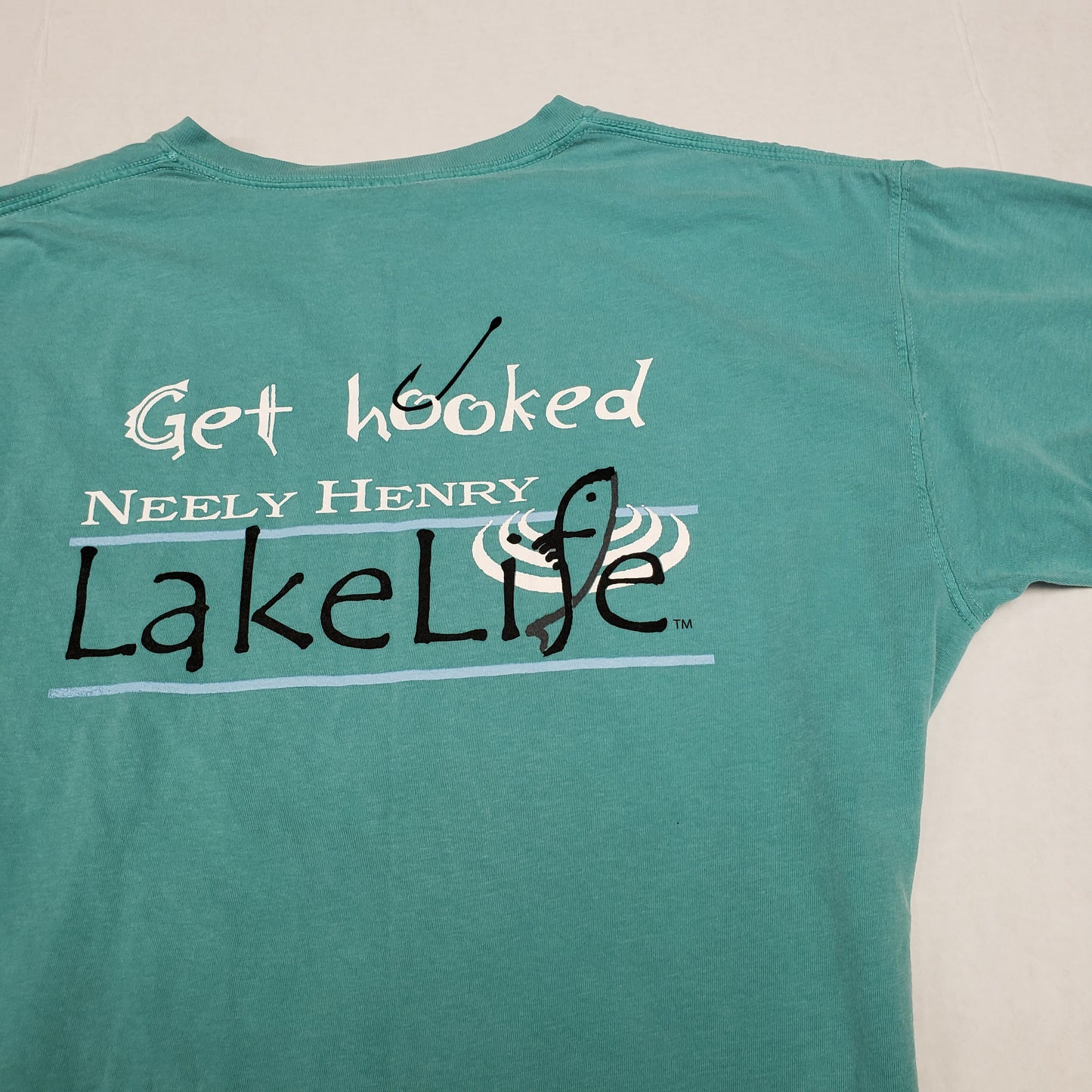 Lakelife SS Comfort Color TShirt/ Get Hooked Neely Henry