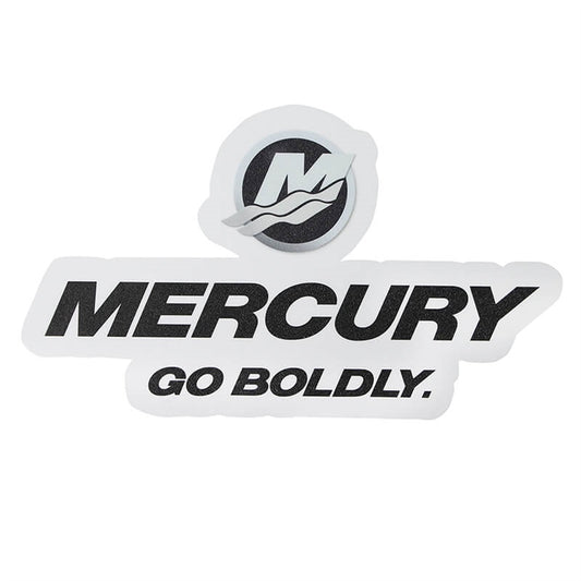 New Authentic Mercury Carpet Decal- 15" x 9"