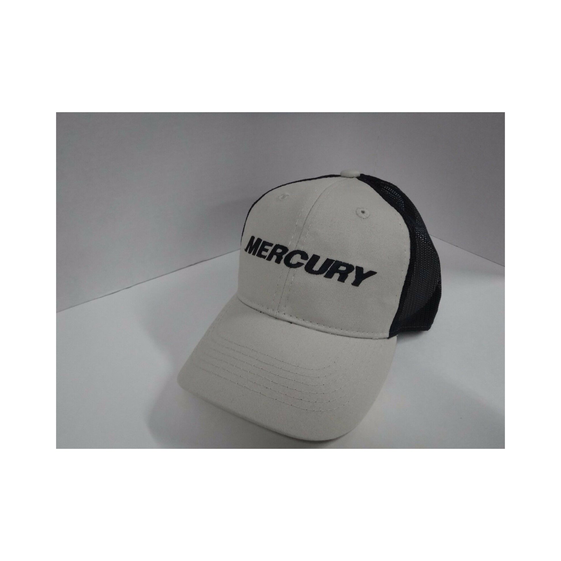 Khaki/ Navy Mesh and Logo