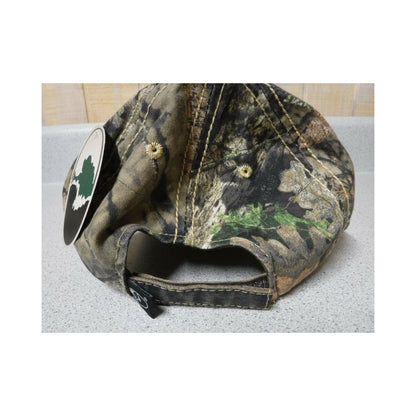 New Authentic Skeeter Richardson Hat  Faded Black/ Back Mossy Oak Camo