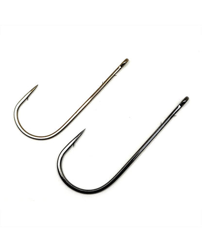 Gamakatsu Worm Hook Round Bend Black