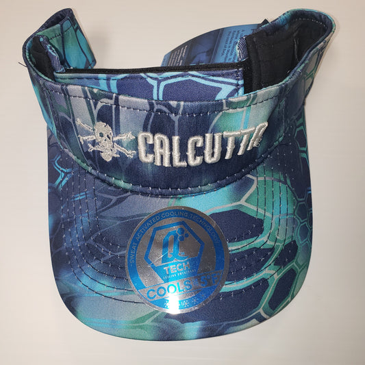 New Calcutta Visor Kryptek Pontus With Logo/ Adjustable