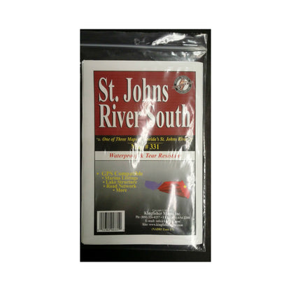 Kingfisher Waterproof Map