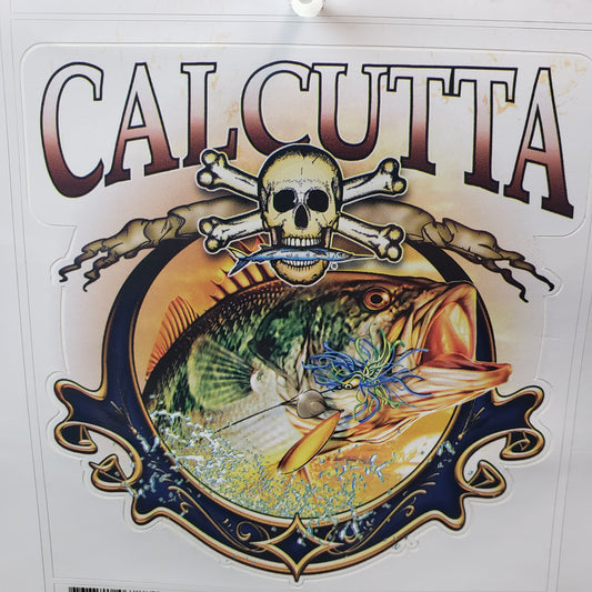 New Calcutta Round Bass Decal