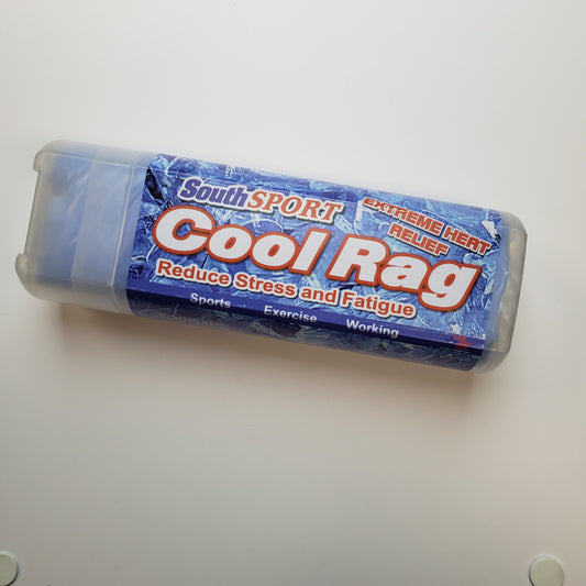 South Sport Heat Relief Cool Rag/ Reduces Stress & Fatigue Blue