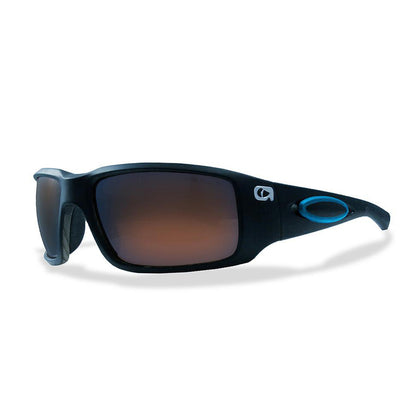 Matte Black Frame with ANSI Rated Amber Lens