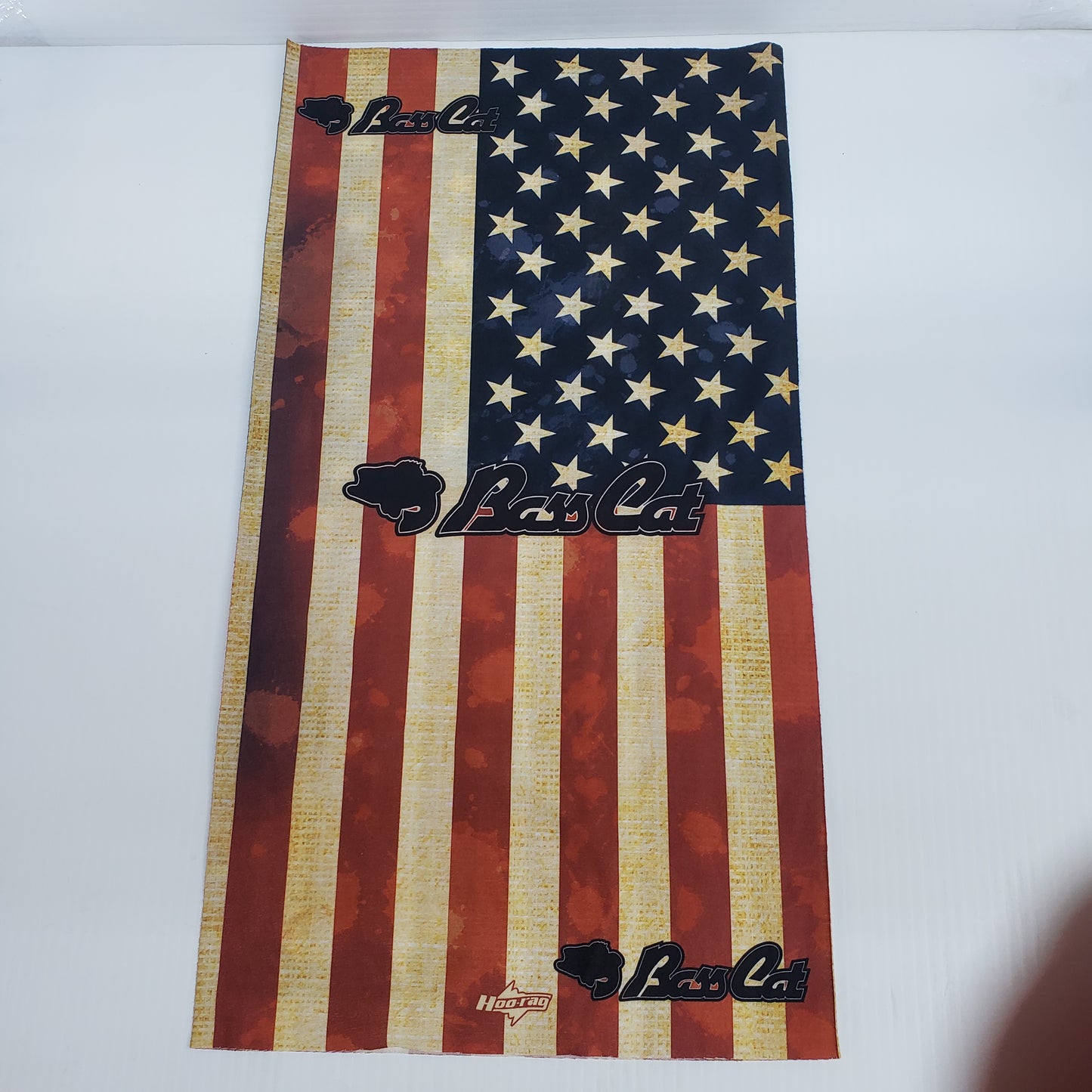 Bass Cat Hoo-rag Gaiter-Flag
