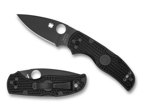 Spyderco Native 5 Plain Black Blade Frn