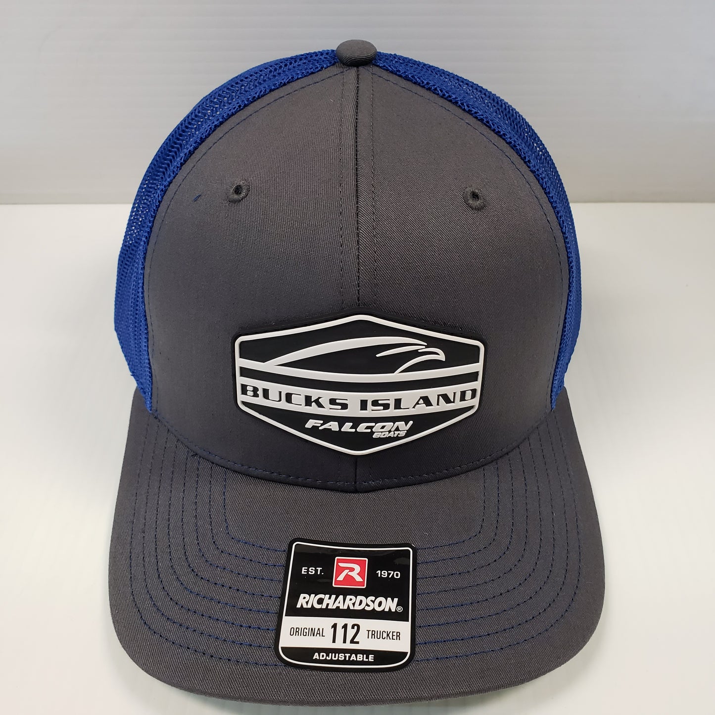 Charcoal Gray/Royal Blue