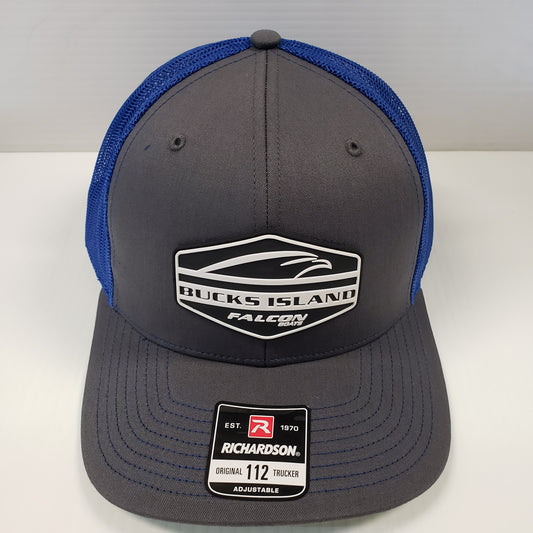 Charcoal Gray/Royal Blue