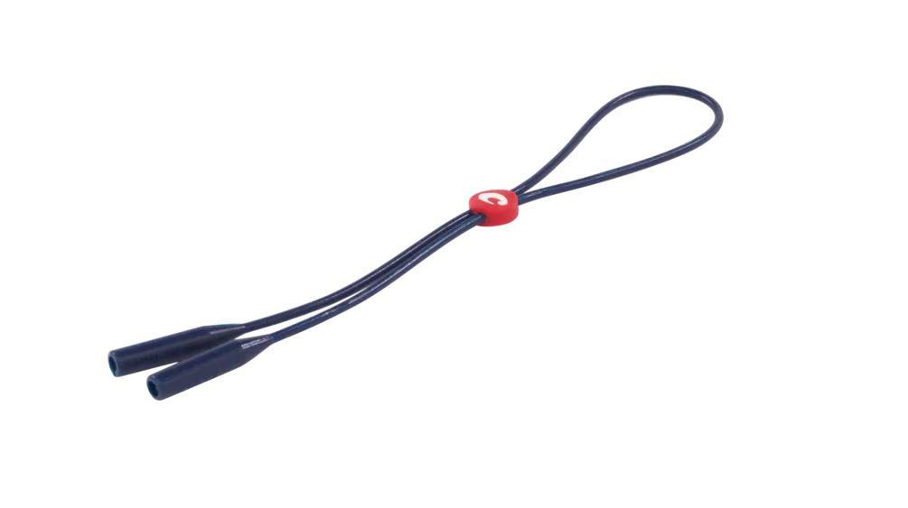 New Authentic Costa Del Mar BowLine Silicone Retainer for Sunglasses in Navy with Red Logo
