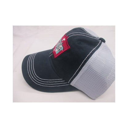 New Authentic Costa Trucker Hat Adjustable Navy with Rodeo Patch Logo White Mesh