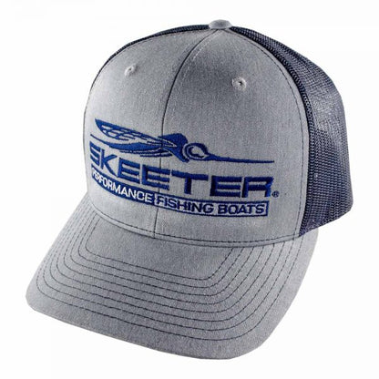 Gray/ Navy Mesh and Logo