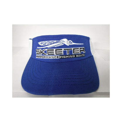 New Authentic Skeeter Visor Navy Blue/ White Mesh Back
