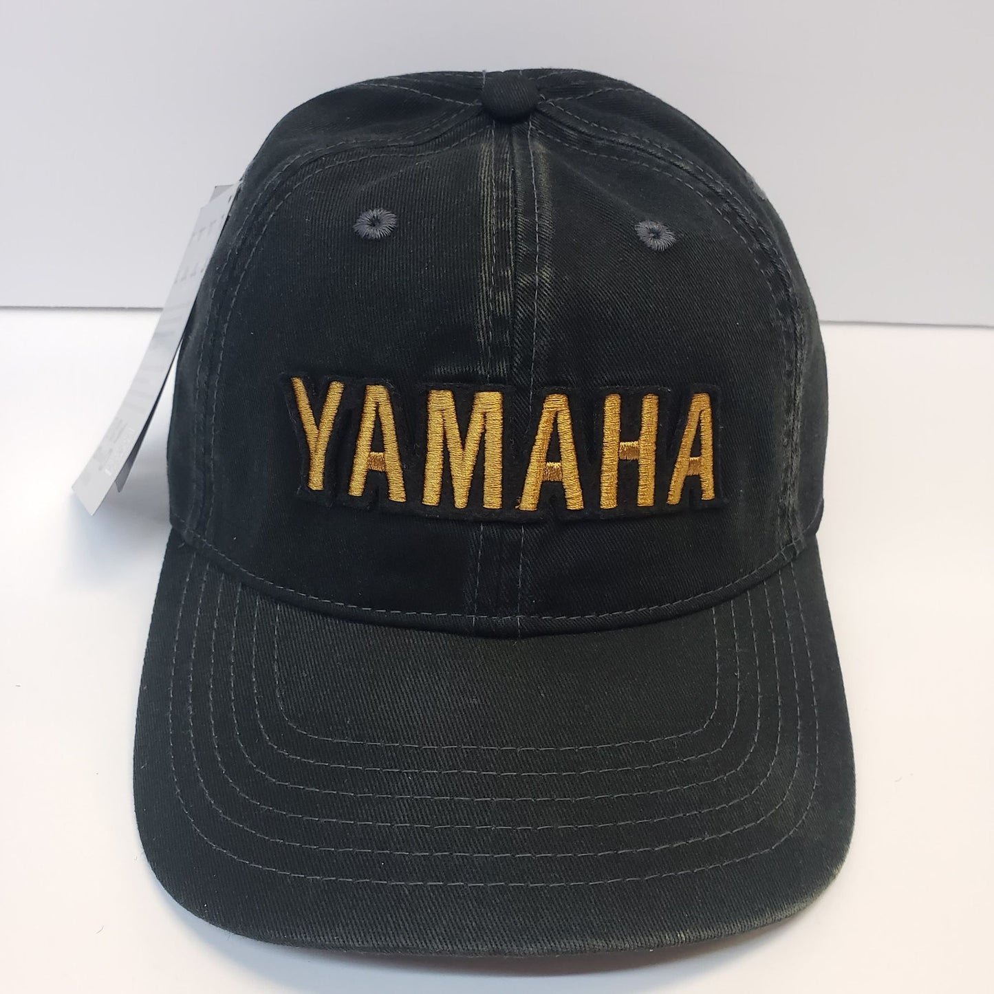 New Yamaha Hat-Heritage Curved Bill-Black Cloth