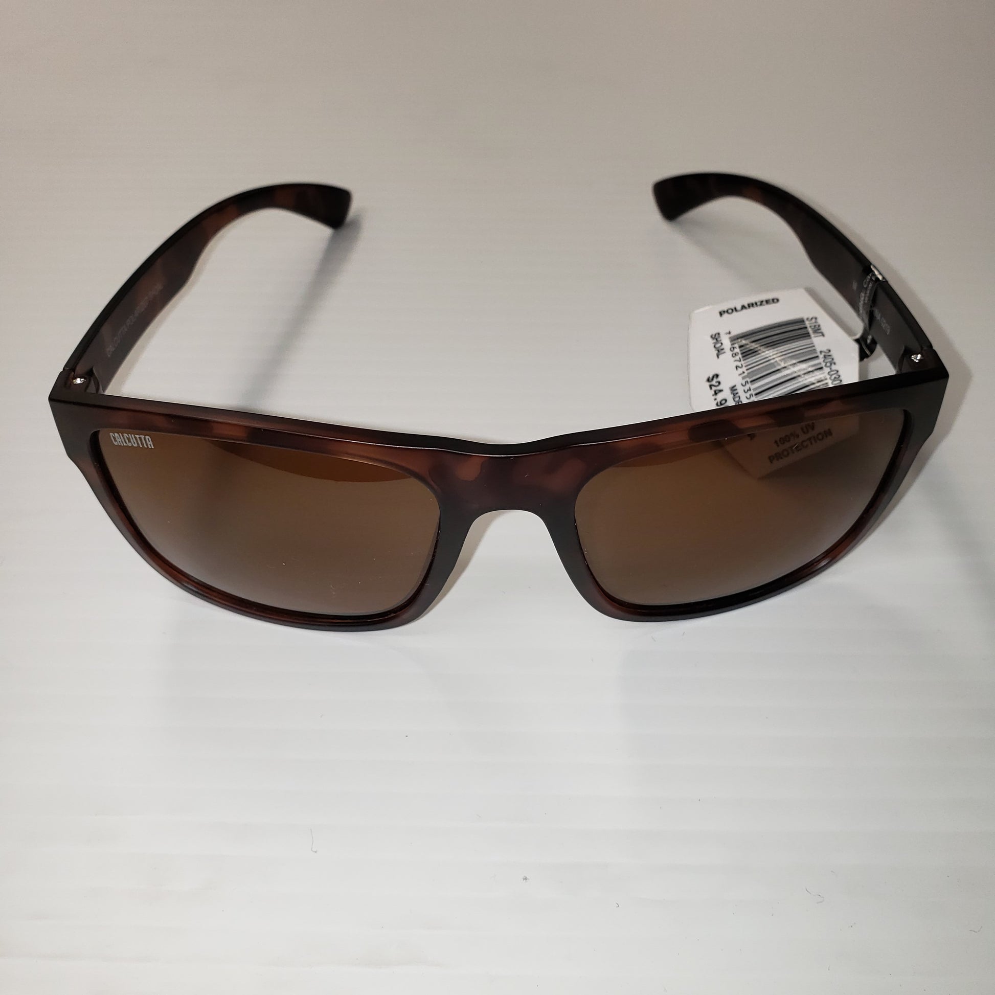 Matte Brown Tortoise Frame/ Brown Lens