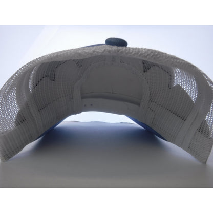 Authentic Mercury Marine Trucker Hat Ladies Steele Blue/ White Mesh