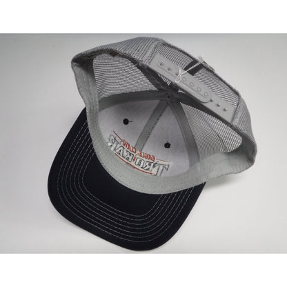 Eagle Claw/ TroKar Hat - Navy Blue/ Gray Mesh