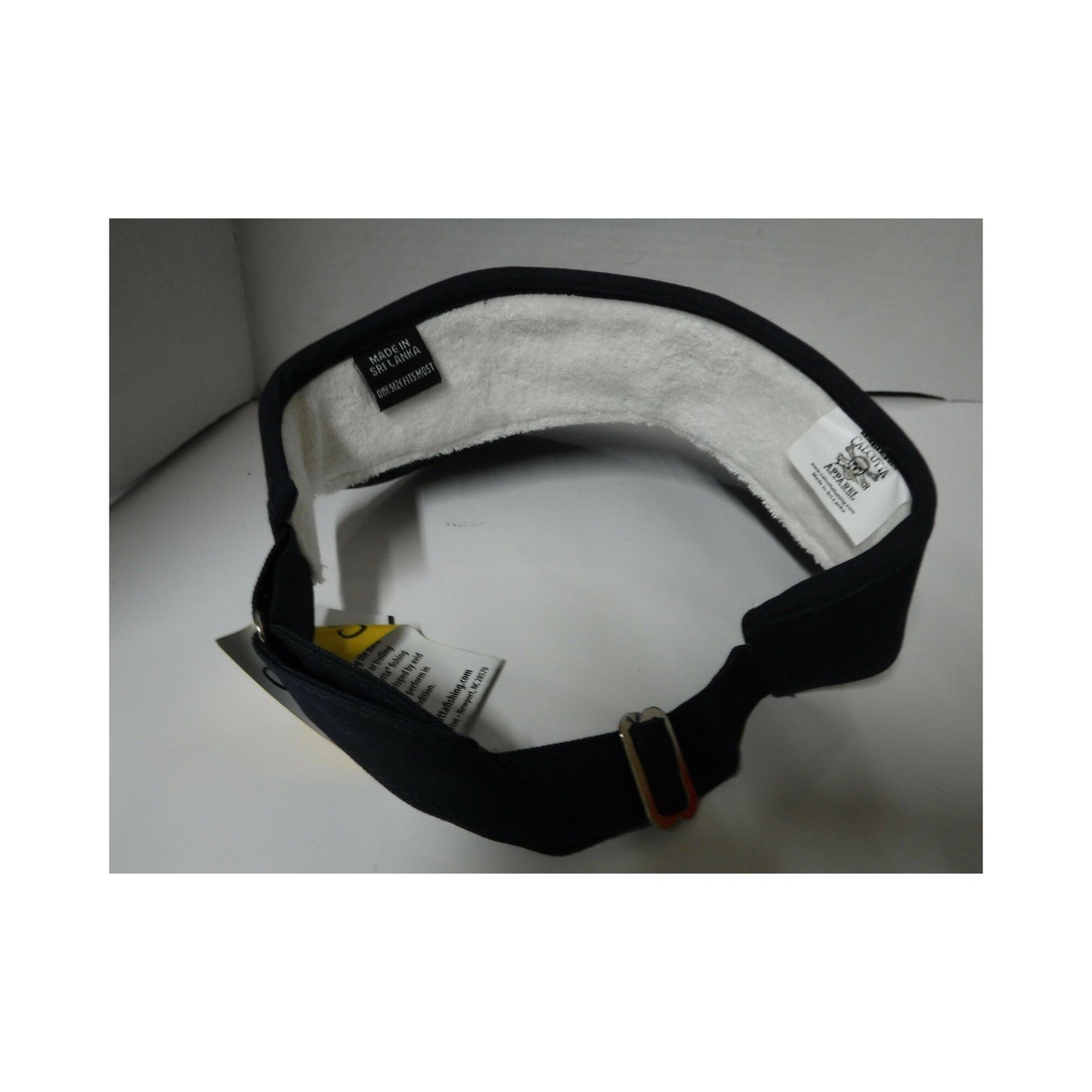 New Calcutta Golf Visor/ Adjustable Navy Blue
