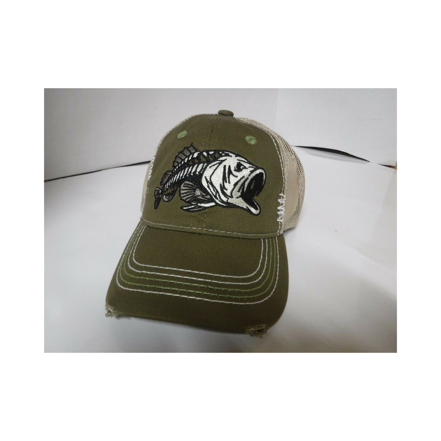 Olive Green/ Bass Bonefish/ Tan Mesh