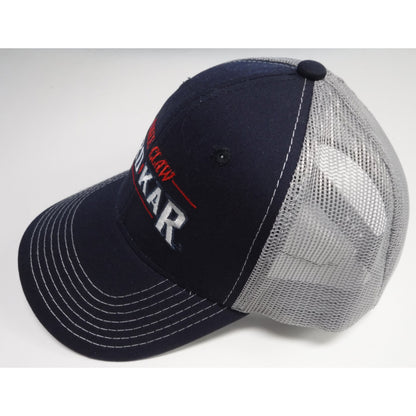 Eagle Claw/ TroKar Hat - Navy Blue/ Gray Mesh
