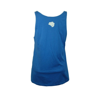 Bass Cat Relaxed Jersey Tank - True Blue
