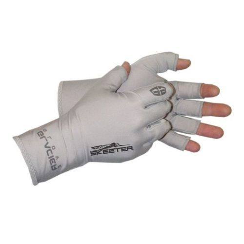 New Authentic Skeeter Fingerless Fishing Gloves XL