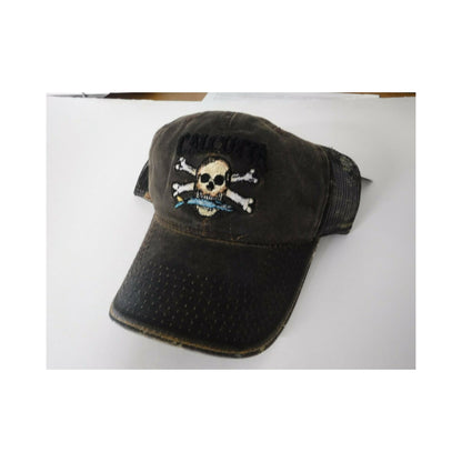 New Authentic Calcutta Hat Brown with Logo /Mossy Oak Camo Mesh