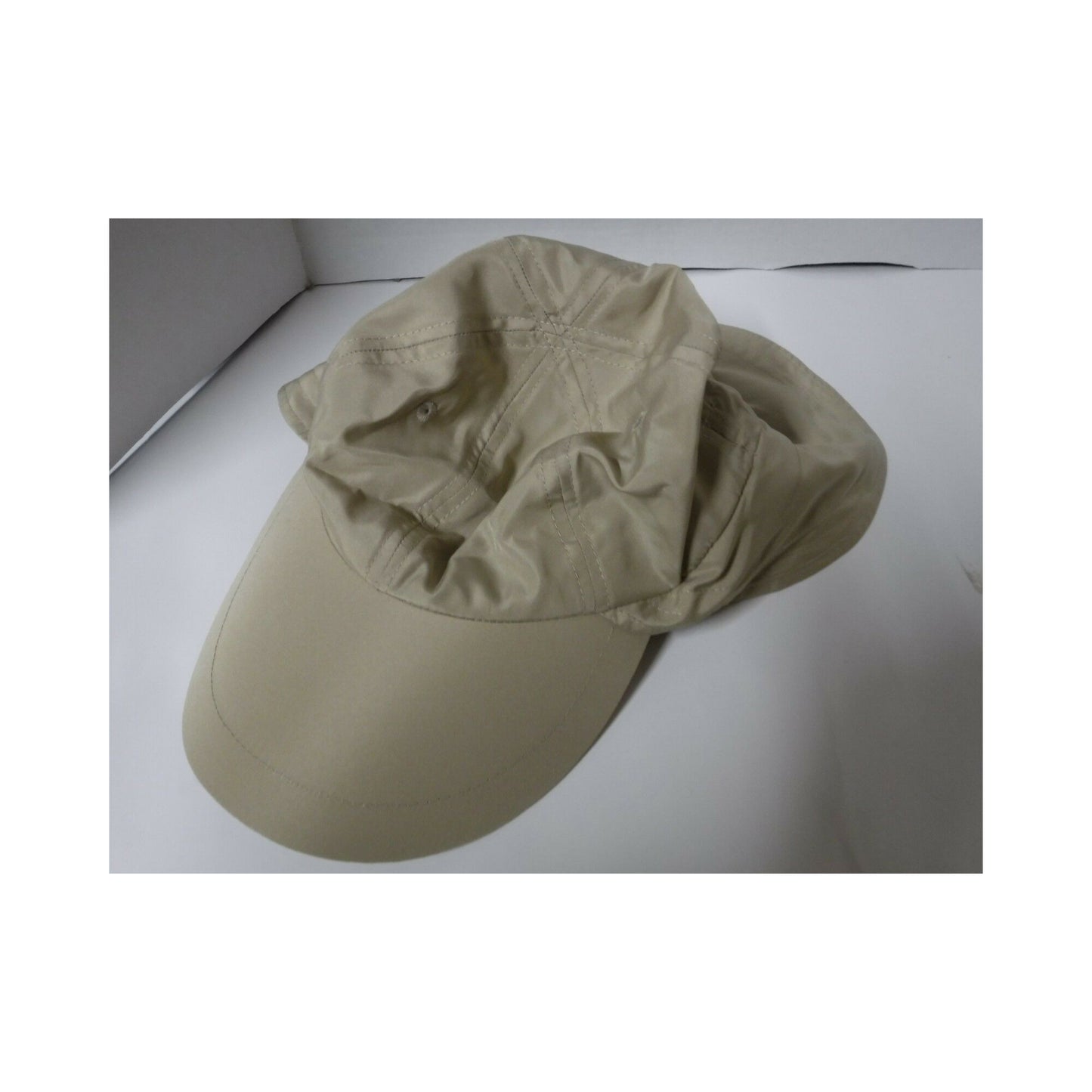 New Authentic Outdoor Guide Cap Khaki with Drawstring Sunblock