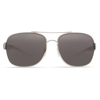 New Authentic Costa Cocos Sunglasses Palladium/ Polarized Gray Lens 580P