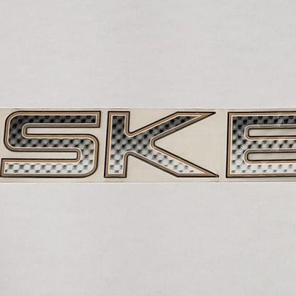New Authentic Skeeter Emblem Gold/ Black/ Silver 32 1/2" X 2 7/8"