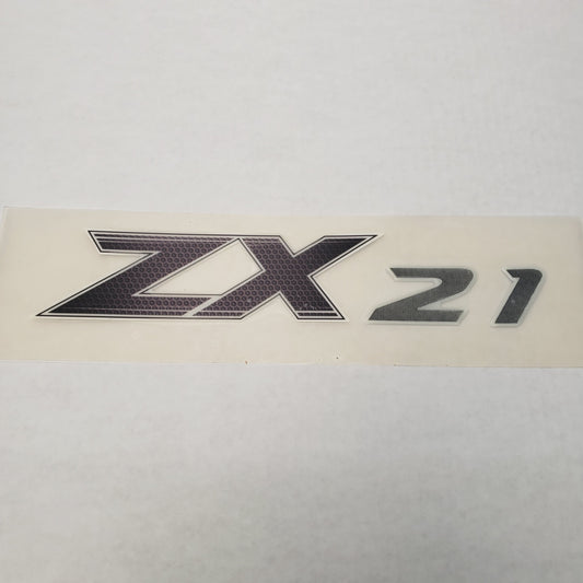 New Authentic Skeeter ZX21 Series Decal Black 11" X 2"