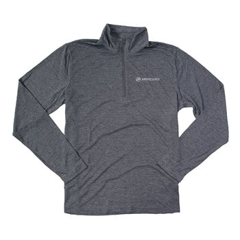 New Authentic Mercury Marine Triblend 1/4 Zip Pullover