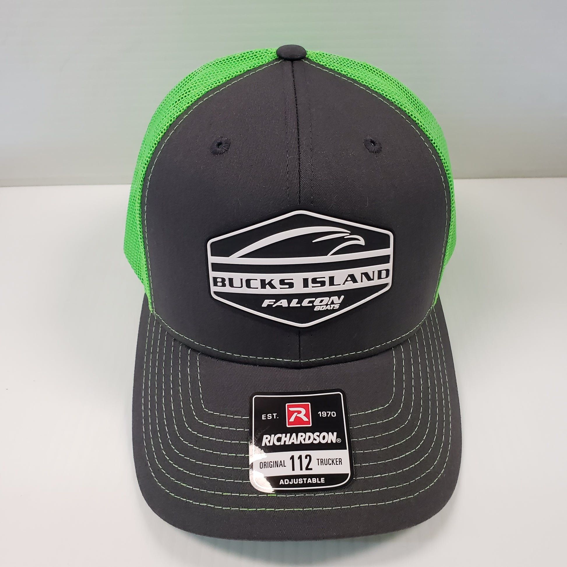 Charcoal Gray/Lime Green