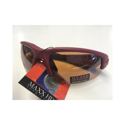 New Maxx High Definition Dynasty 2.0 Sunglasses Red Frame